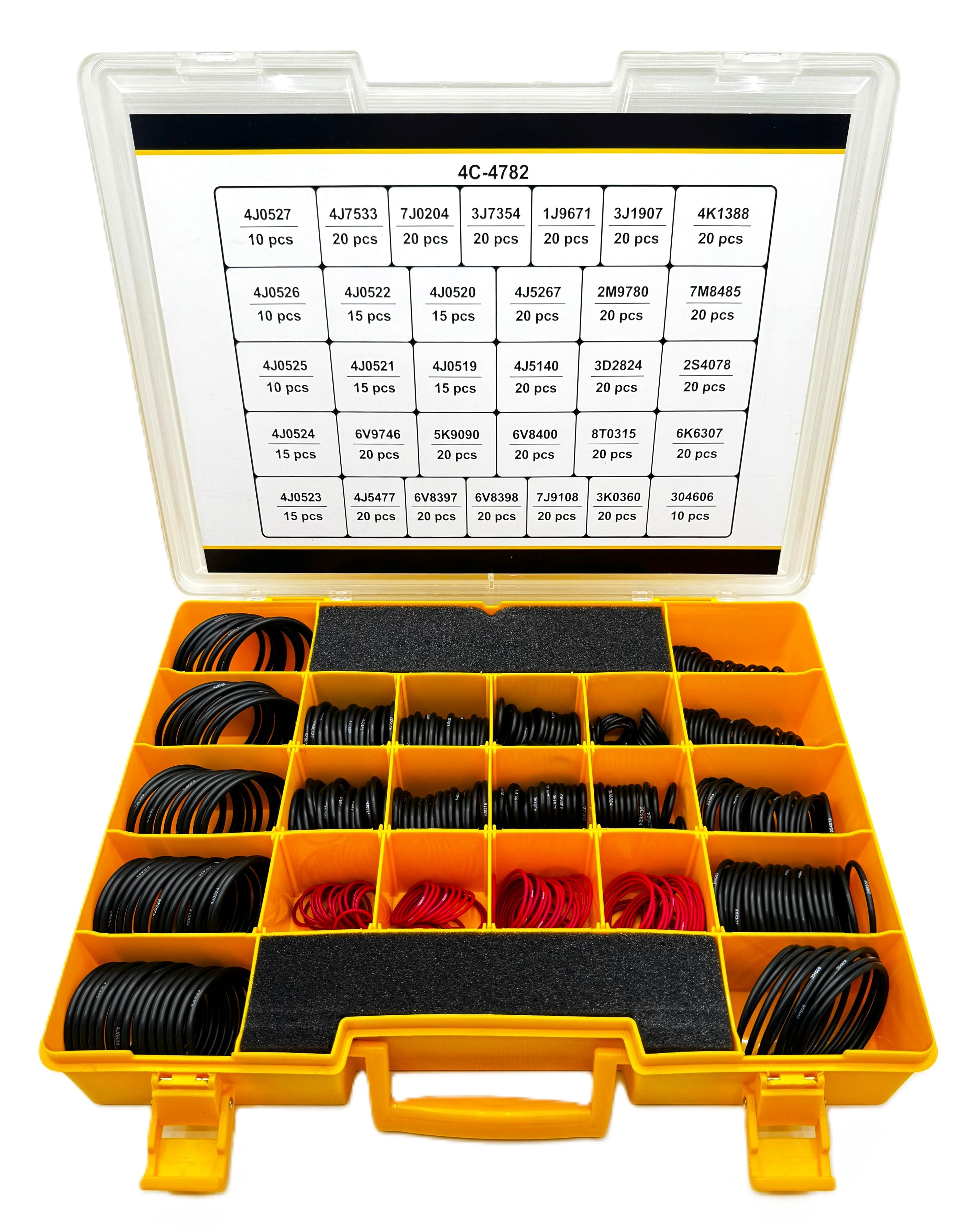 KIT ANEIS O-RING VITON 90 SHORE CATERPIL ...